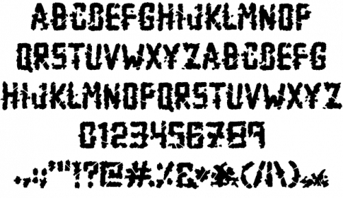 Zombie Apocalypse Font