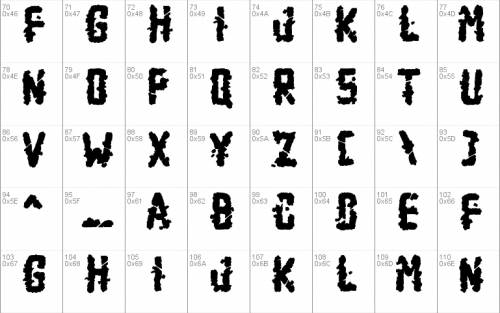 Zombie Apocalypse Font 3