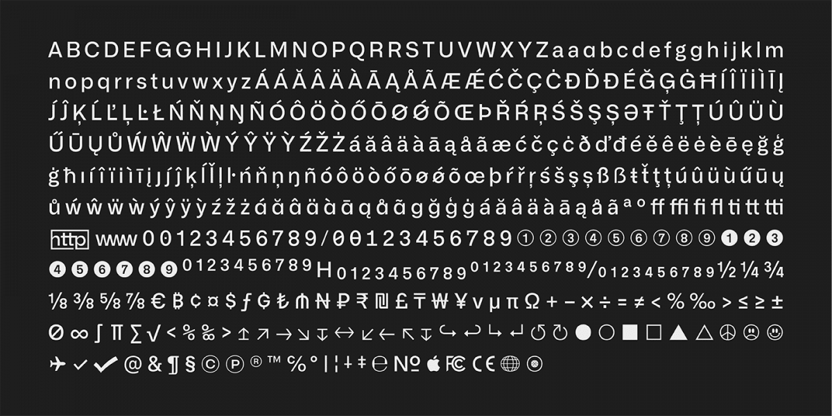 Alliance Font Family 9