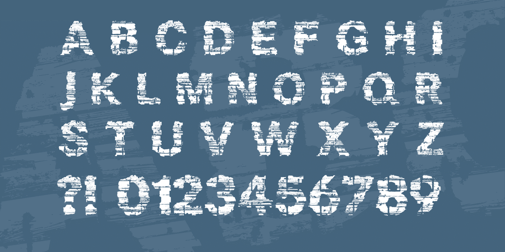 BARK Font 1