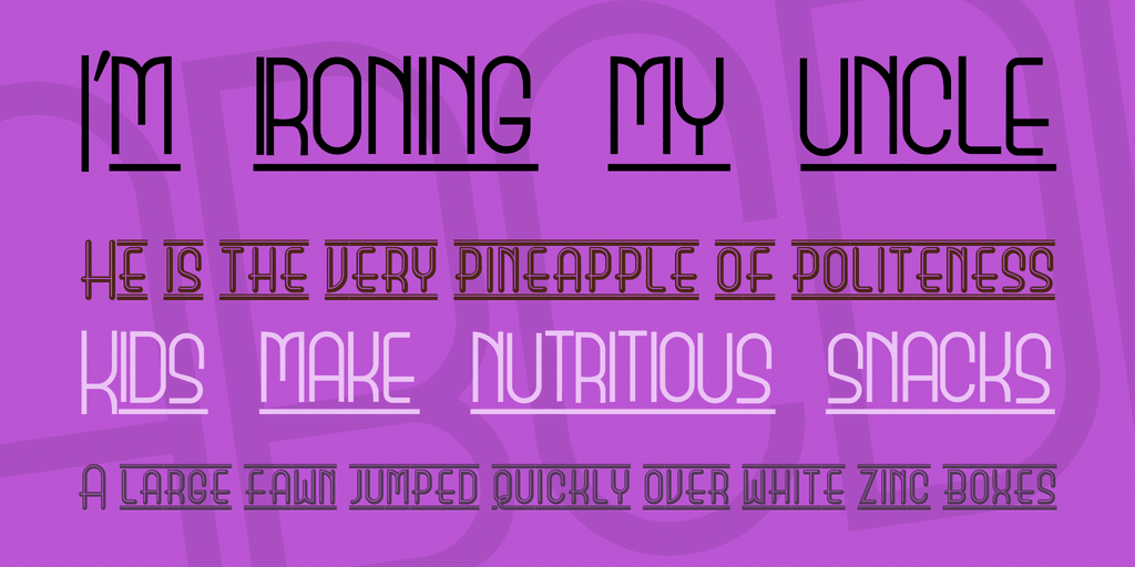 Beauty School Dropout Font 2