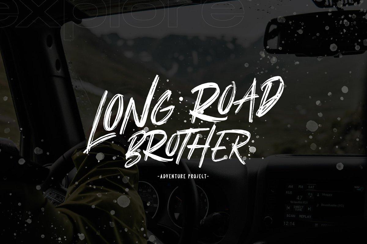 Better Rolling Brush Font  6