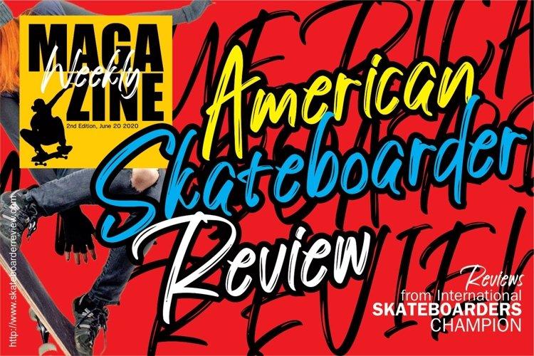 Black Eagle Brush Font 5