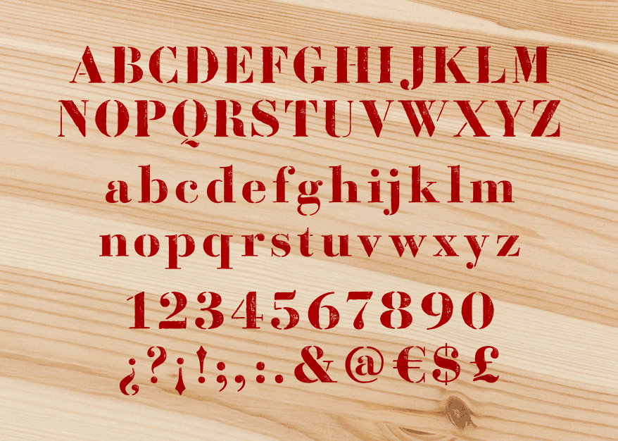 Bodoni Fragile Dirt Font