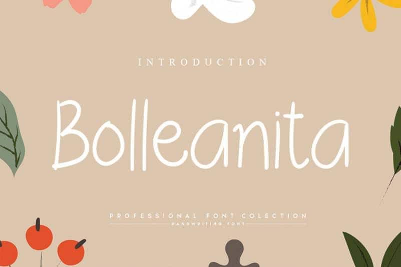 Bolleanita Handwritten Font