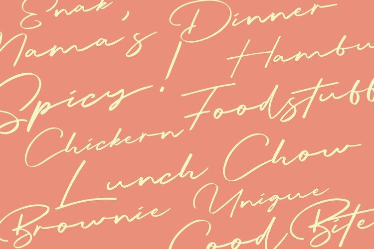 Briquete Handwritten Font 5