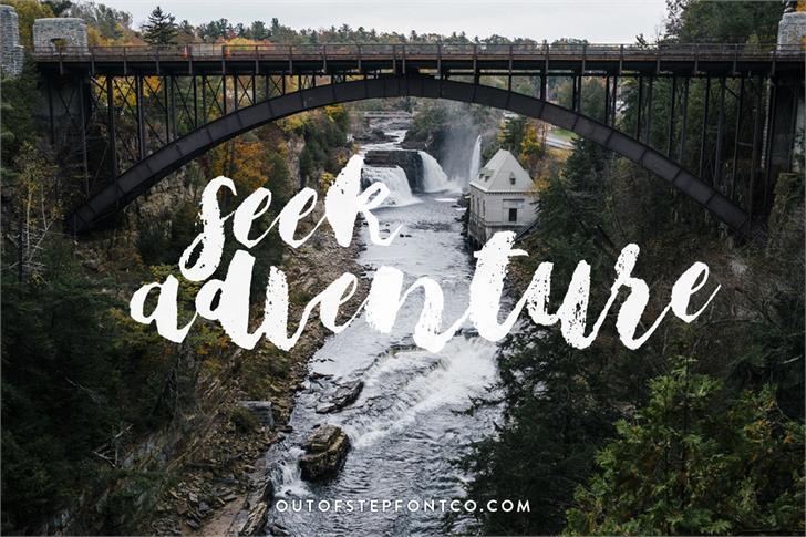 Bristle Brush Script Font 2