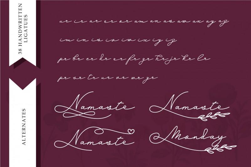 Budapest Girl Handwritten Font  2