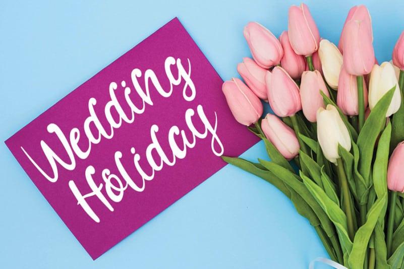 Buttercup Flower Font 2