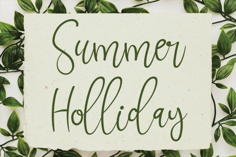 Calendula Handwritten Font 2