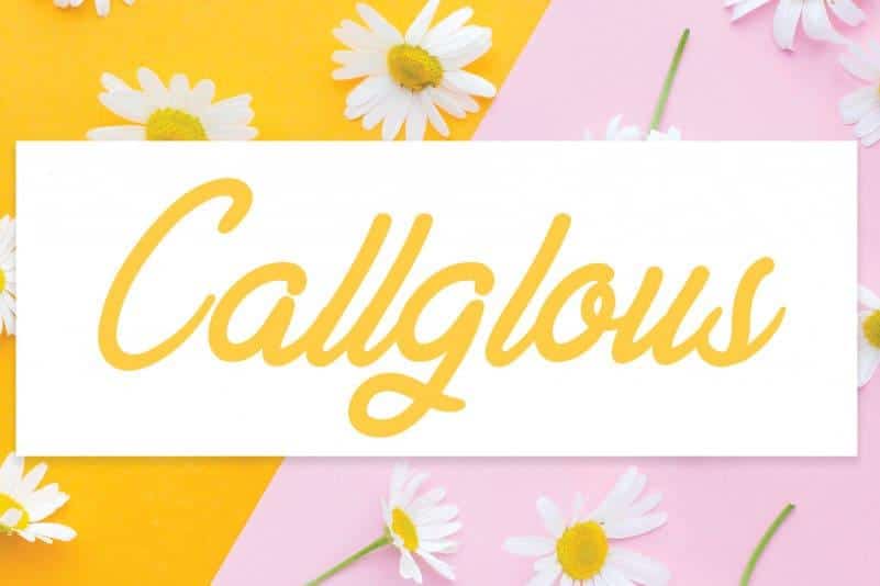 Callglous Script Font