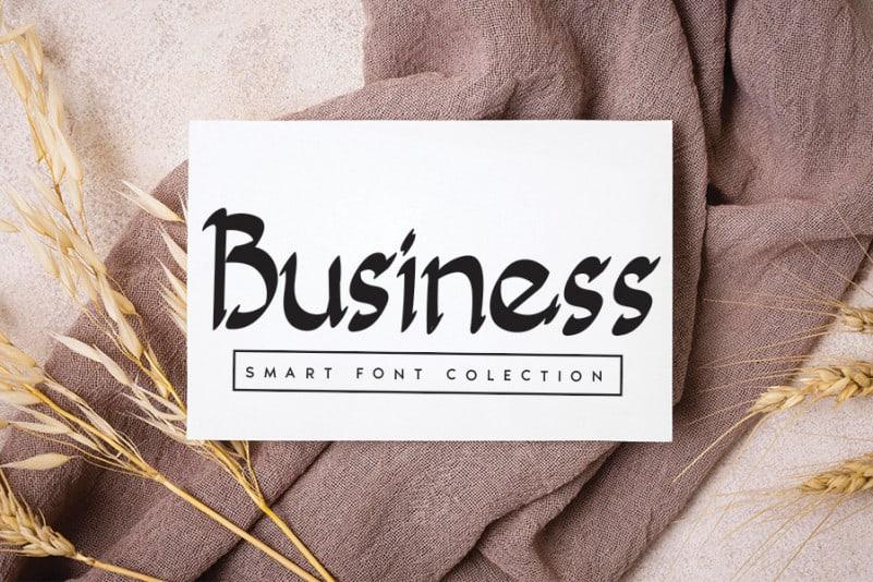 Carnation Flower Font 2