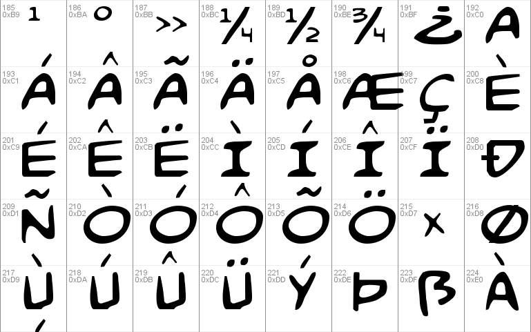 Comic Book Commando Font 3