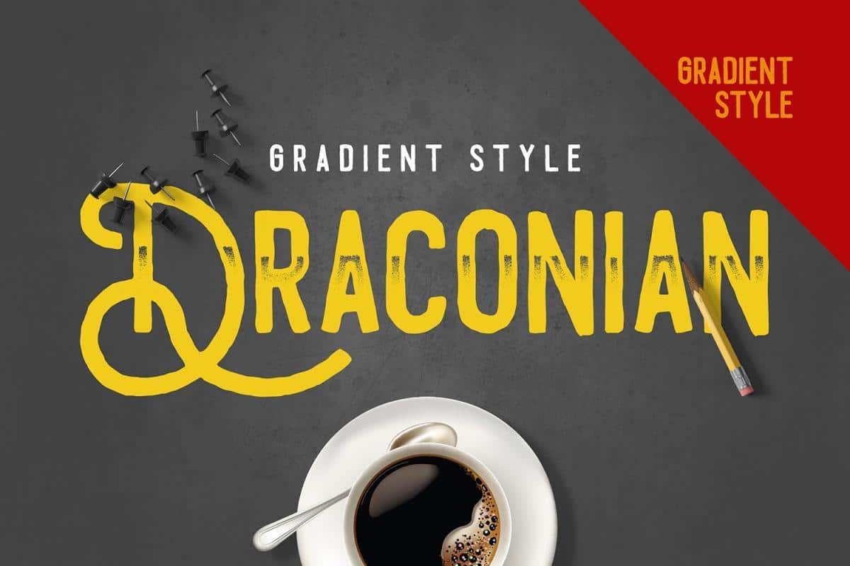 Draconian Font 4