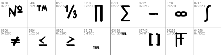 Freehand Blockletter Font 11