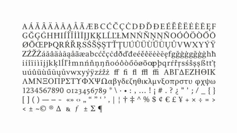 GFS Elpis Serif Font 2