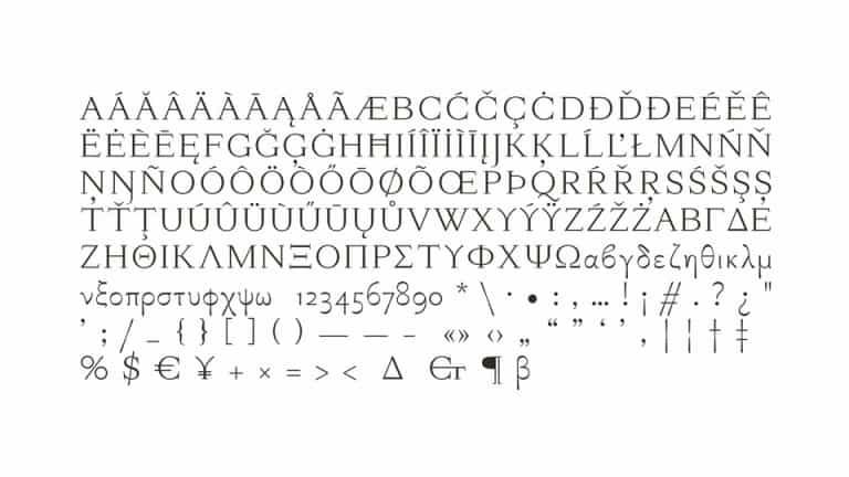 GFS Orpheus Serif Font 2