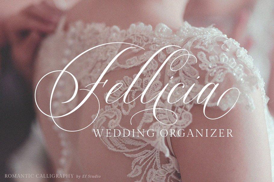 Glaston Calligraphy Font  2