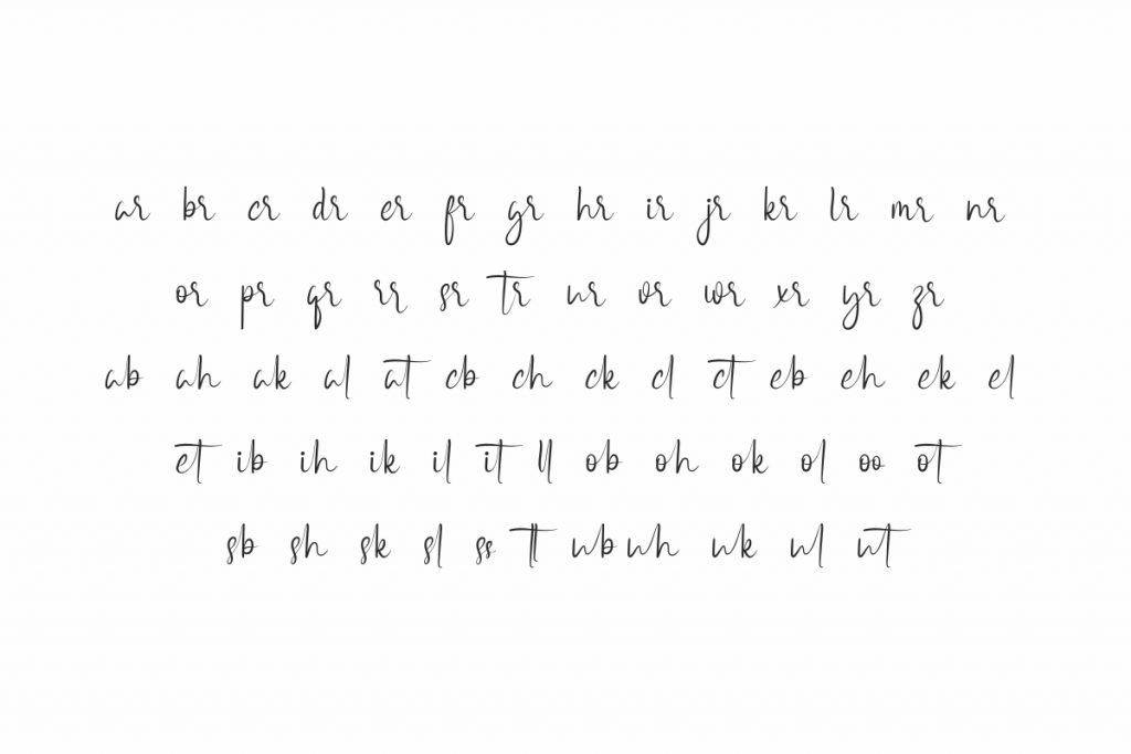 Greatness Calligraphy Font 6