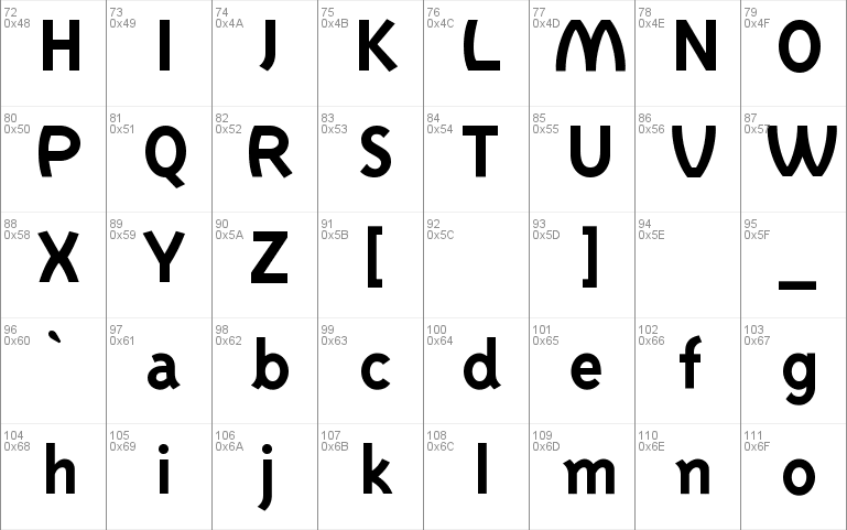 HBO Family Supplement Redesign Font 1