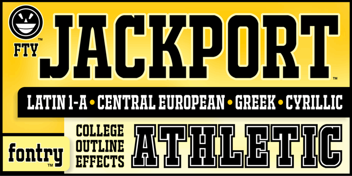 JACKPORT COLLEGE NCV Font 1