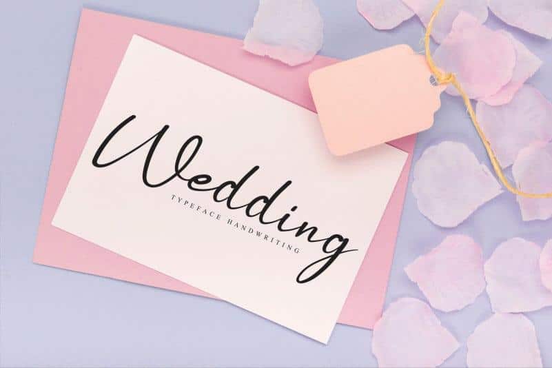 Jasmine Flower Handwritten Font 1