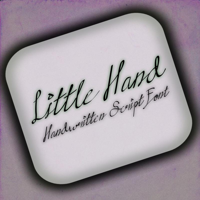 Little Hands Handwritten Font