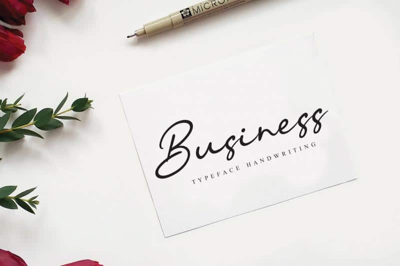 Lotus Creative Script Font 3