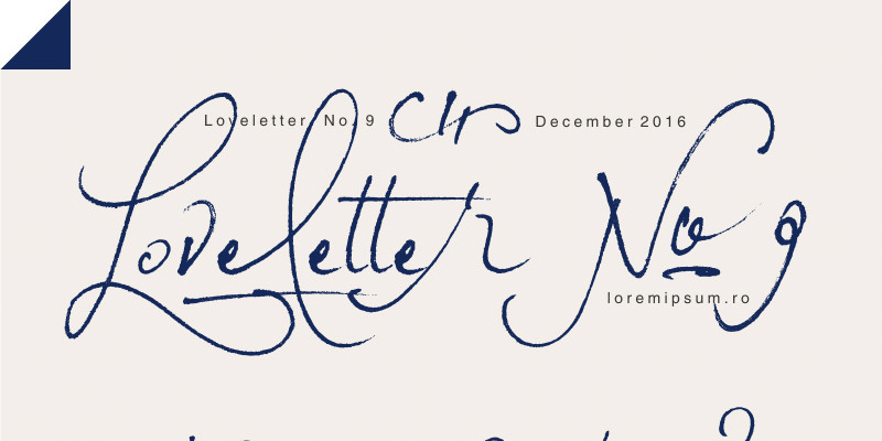Loveletter-No.-9-Font