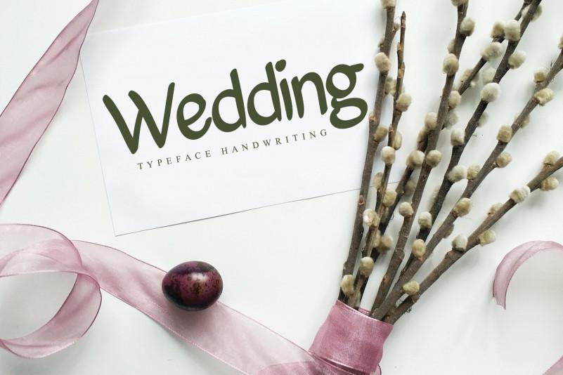 Melati Flower Brush Font 2