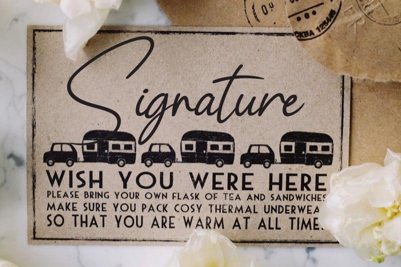 Mellonia Handwritten Font 4