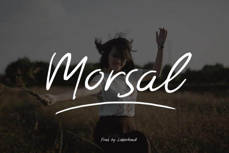 Morsal Handmade Font