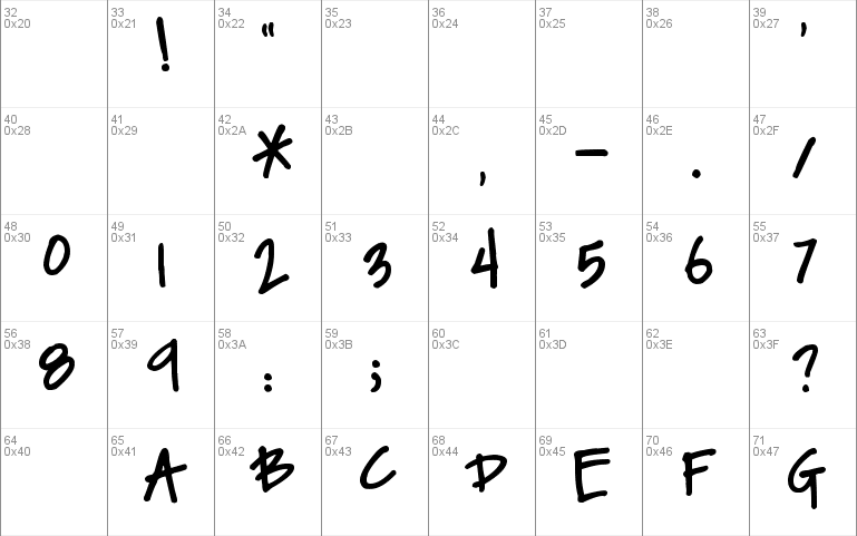 Pea Breathe Easy Font