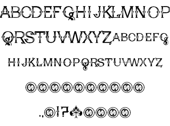 Poker Kings Font