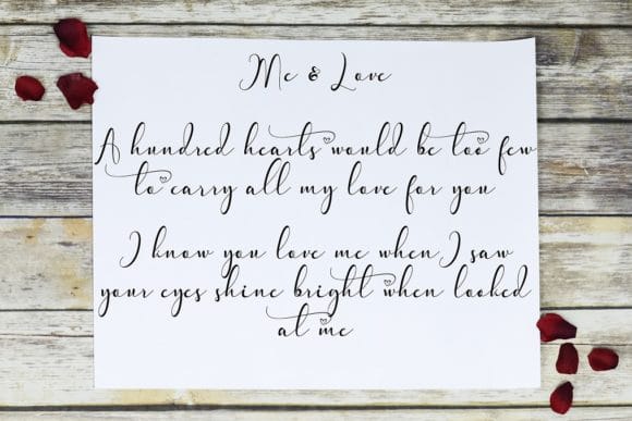 Pretty Willie Calligraphy Font  1