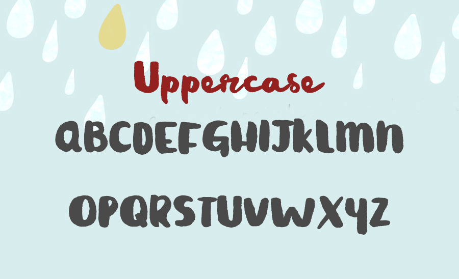 Rainy-Day-Font
