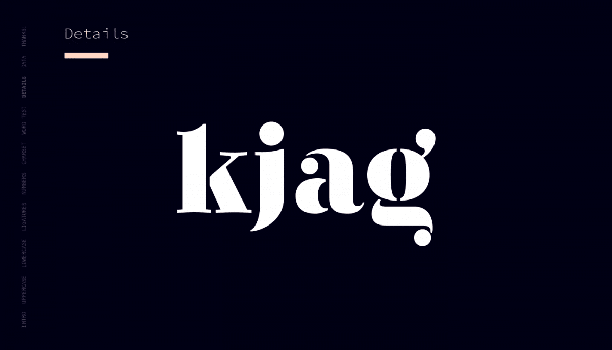 Regattia Typeface  9