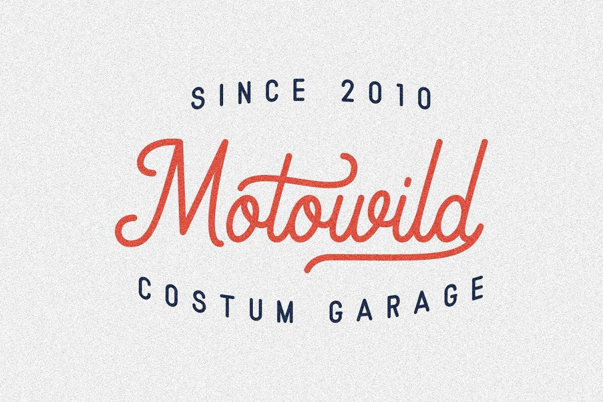 Rigoletto Script Font  8