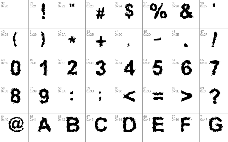 Rock N Roll Windows Font