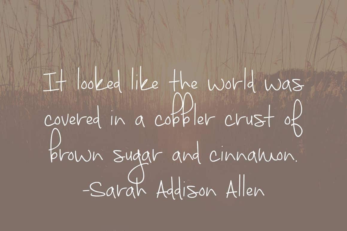 September Mornings Font  2