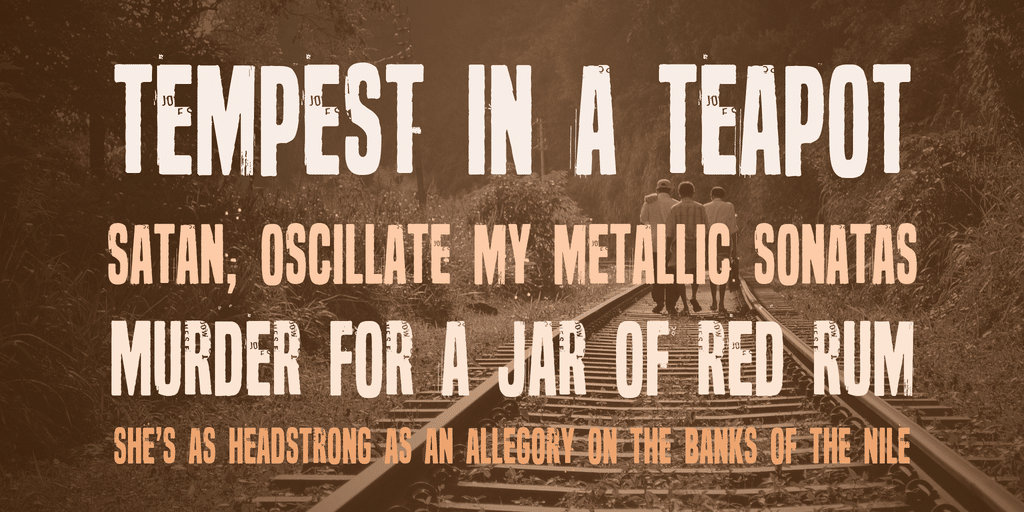 Seven Deadly Sins Font 1