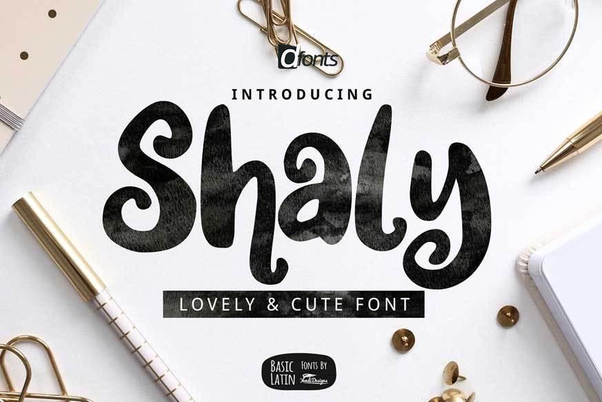 Shaly Cute Font
