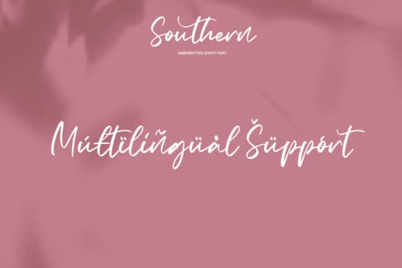 Southern Handwritten Font 8