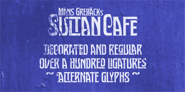Sultan Cafe Font