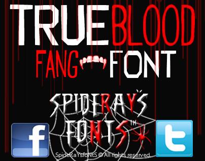 TRUEblood Font