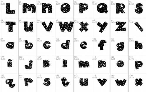 2Peas 4th Of July Font 1