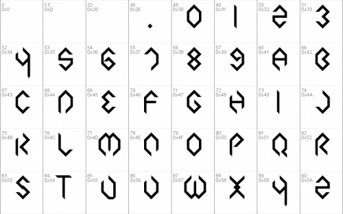 80s Metal Band Font