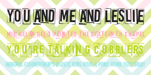 A Box For Font Family 2