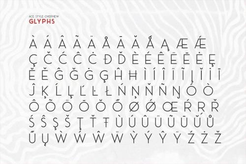 Ace Sans Font Family  5