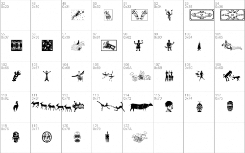 Africa Windows Font 1